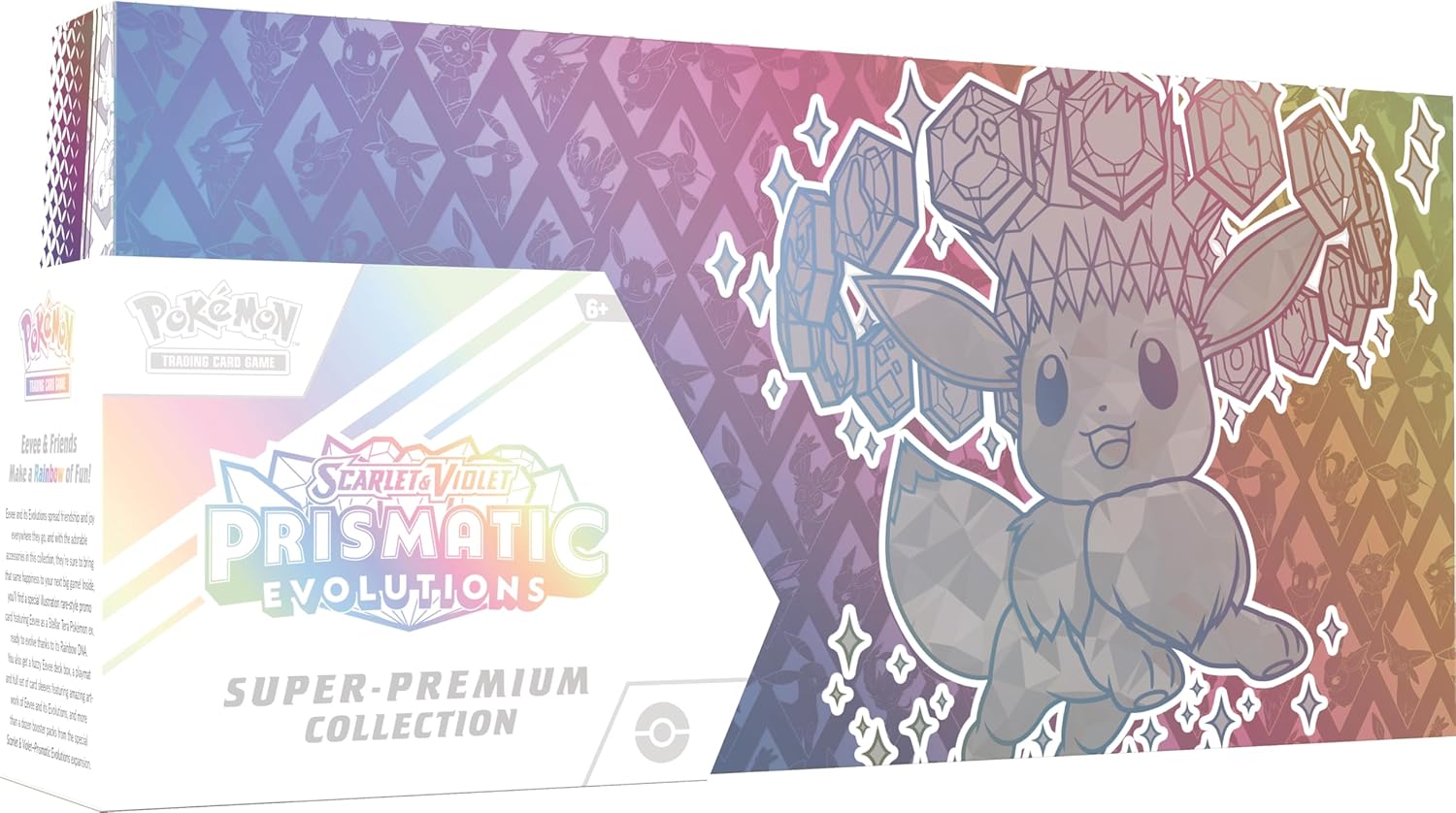 Pokémon TCG: Scarlet & Violet Prismatic Evolutions Super Premium Collection | (Español)