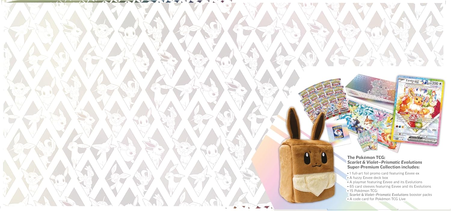 Pokémon TCG: Scarlet & Violet Prismatic Evolutions Super Premium Collection | (Español)